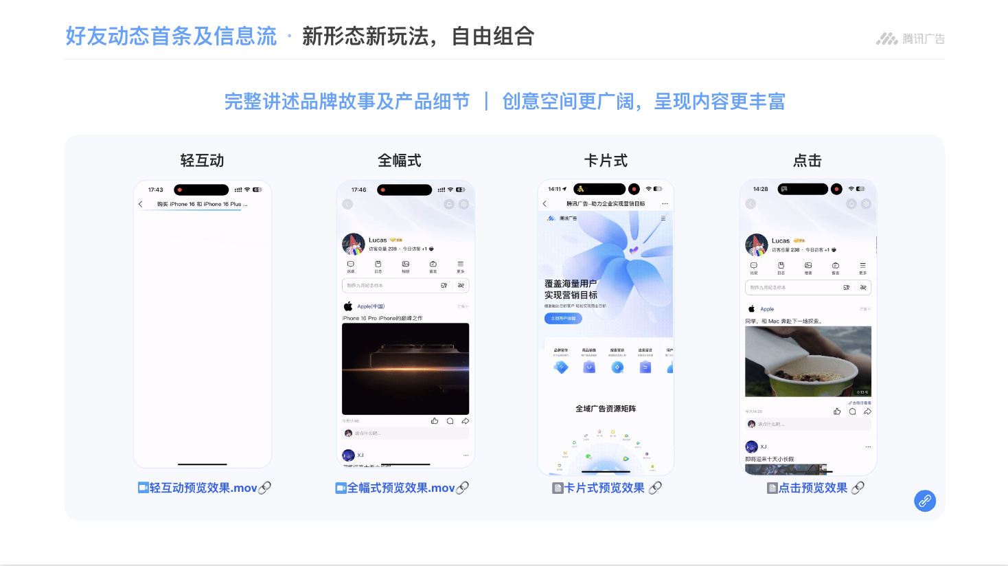 QQ空间好友动态